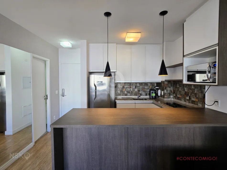 Apartamento com 1 Quarto e 1 vaga para Locação, 50 m² por R$ 3.650,00